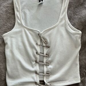 Windsor cropped tank